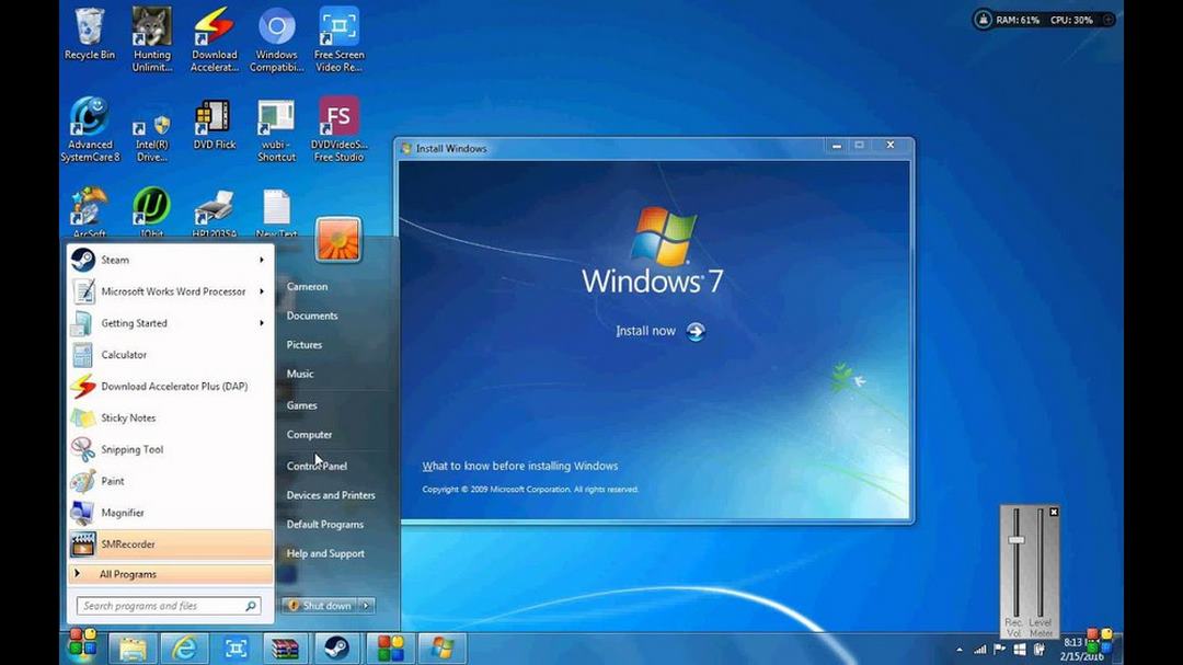 Cách quay màn hình Windows 7 Step Recorder