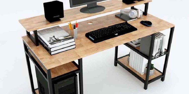 Một vài mẫu bàn máy tính khung sắt giá rẻ hiện đại