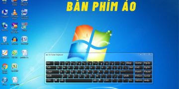 bàn phím ảo trên máy tính