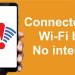 Hiện tượng wifi đã kết nối nhưng không có Internet có thể do bộ phát wifi hay thiết bị có vấn đề.