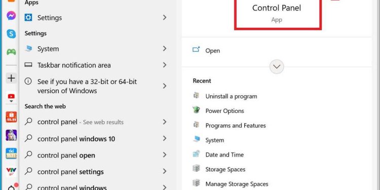chỉnh tốc độ chuột từ Control Panel