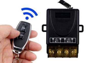 Công tắc điều khiển từ xa cho phép người dùng bật/tắt các thiết bị điện