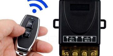 Công tắc điều khiển từ xa cho phép người dùng bật/tắt các thiết bị điện